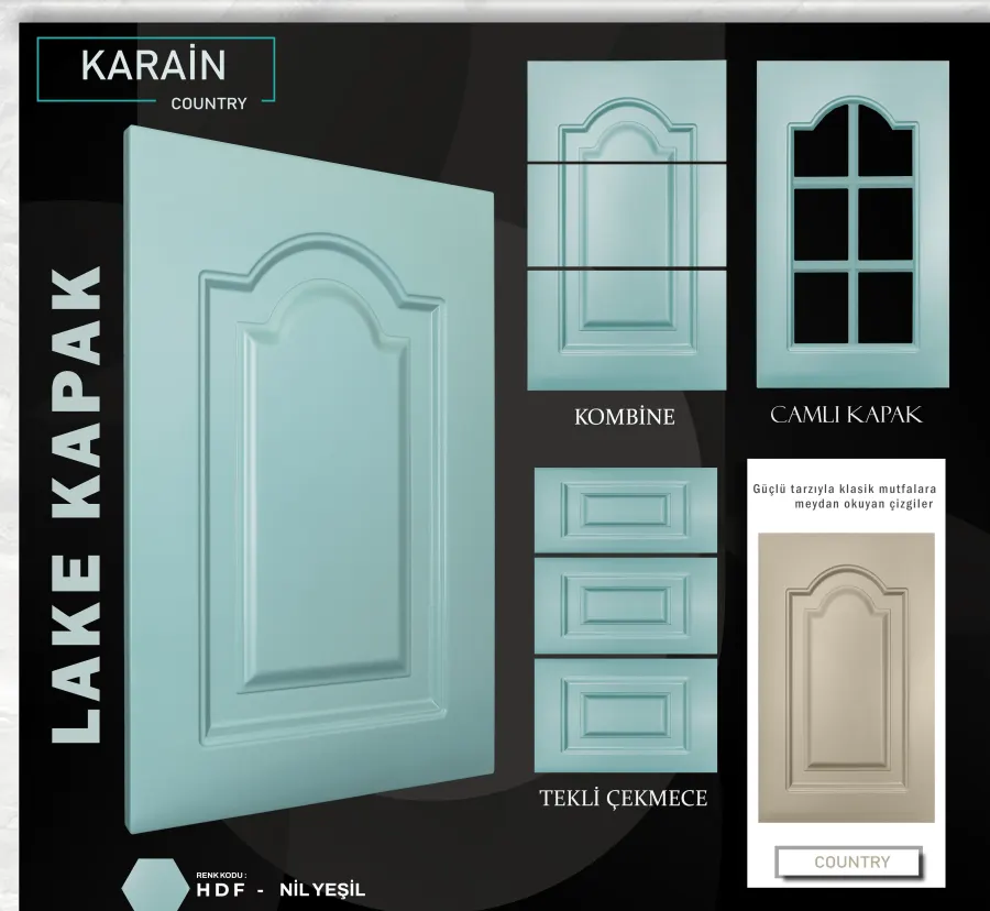 Karain — Lake Kapak Modelleri
