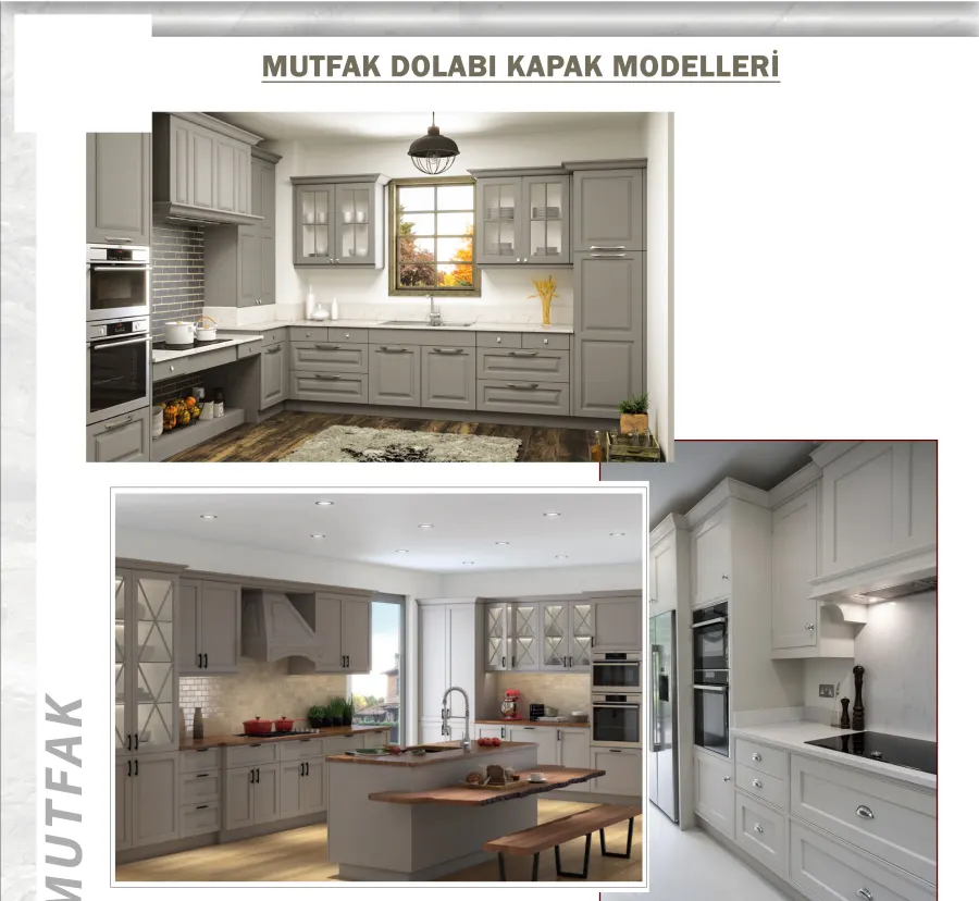 Mutfak Dolabı Kapak Modelleri 4 — Mutfak