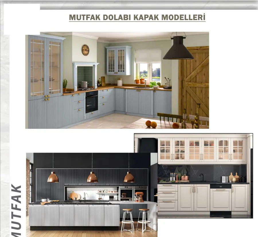 Mutfak Dolabı Kapak Modelleri 5 — Mutfak